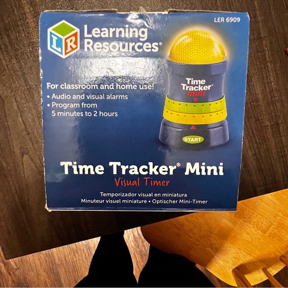 Learning Resources Time Tracker Mini Visual Timer, Classroom Timer, Hand Washing - Picture 6 of 6